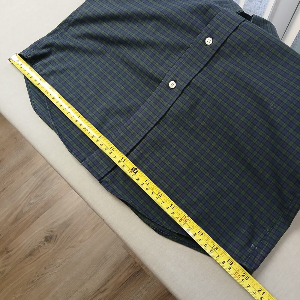 Ralph Lauren Slim Fit Non Iron Button-up Shirt Mens 16.5 34 / 35 LS repaired - Picture 13 of 16